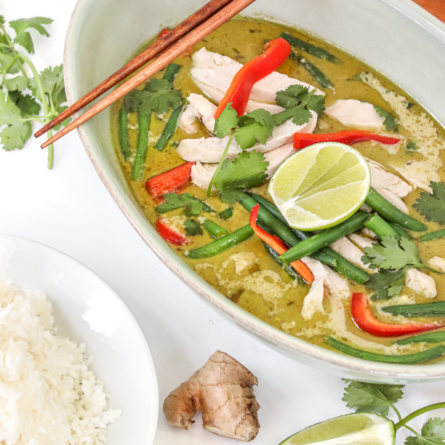 Roasted Chicken Breast with Malaysian Curry Sauce
