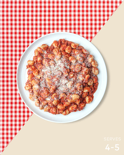 Gnocchi with Bolognese Ragu