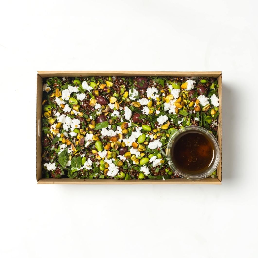 Cherry & Edamame Tabbouleh Salad (V)