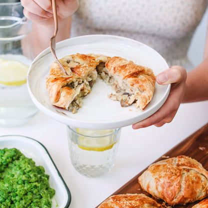 Chicken and Leek Country Style Pie