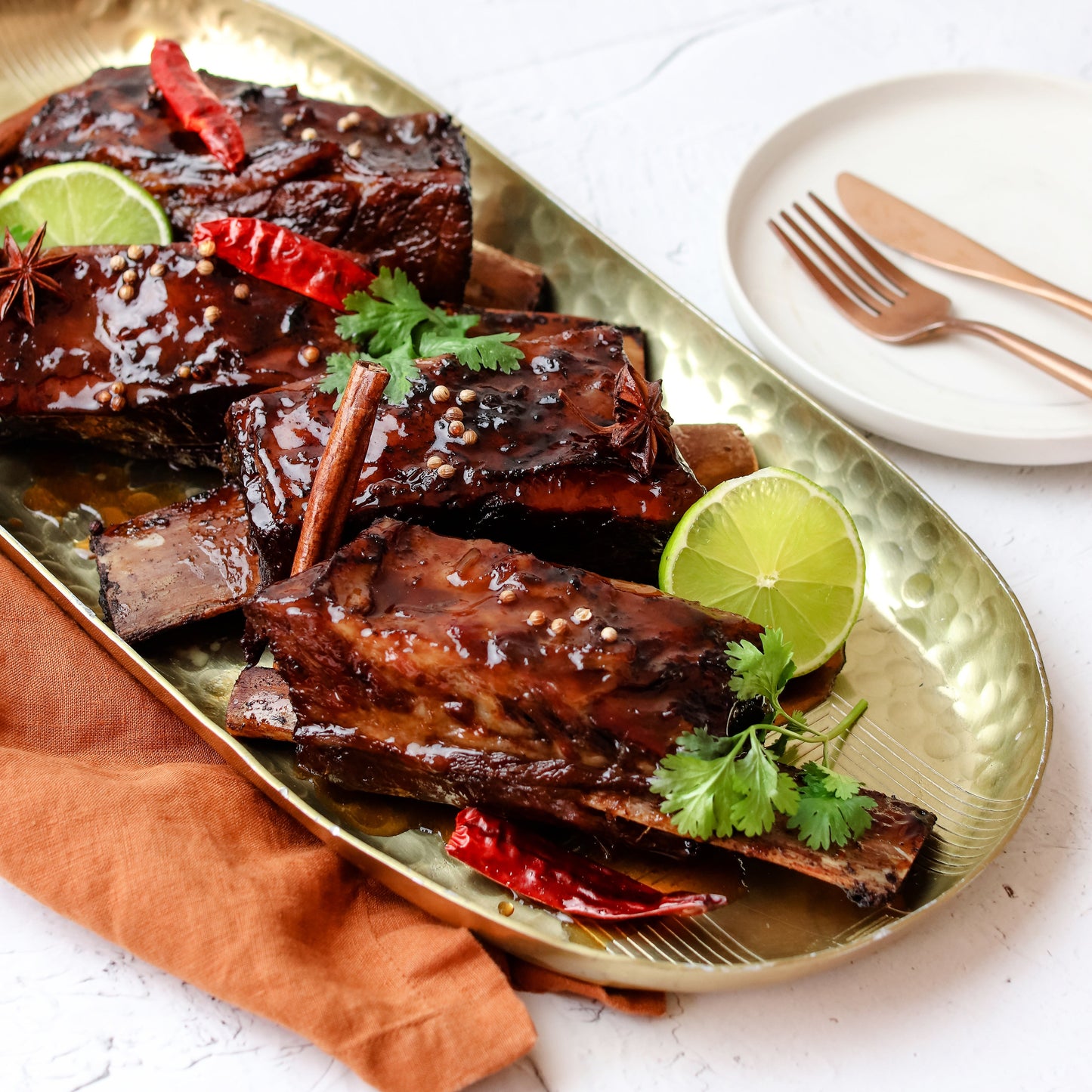 Korean Pork Belly with Hokkien Noodles and Bok Choy
