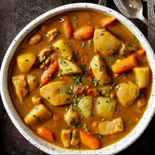 Japanese Golden Curry Chicken with Dutch Cream Potato