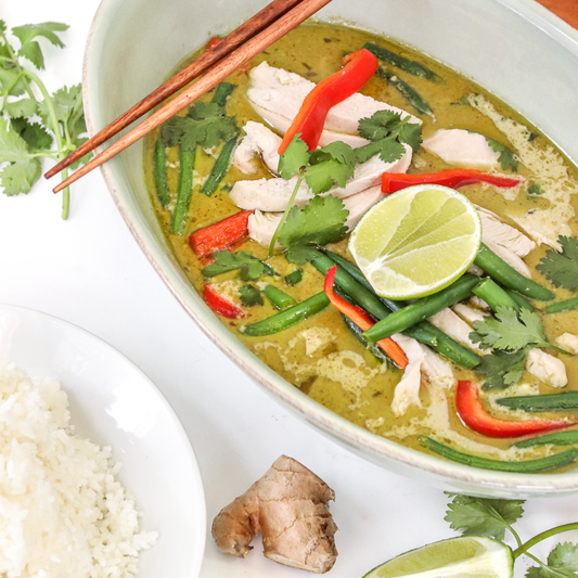 Roasted Chicken Breast with Malaysian Curry Sauce