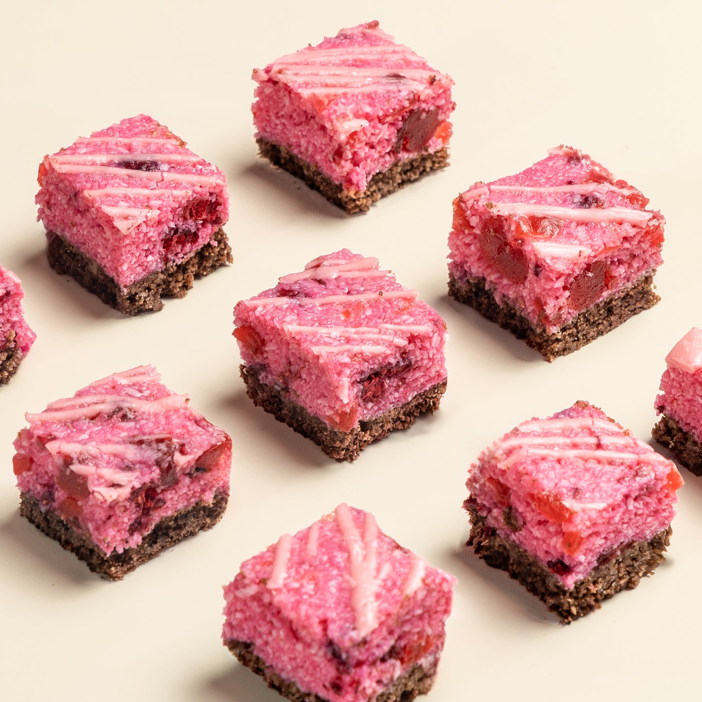 Cherry Coconut Slice (H/V)