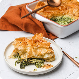 Spinach and Ricotta Cannelloni with Tomato Sauce and Cheddar Bechamel